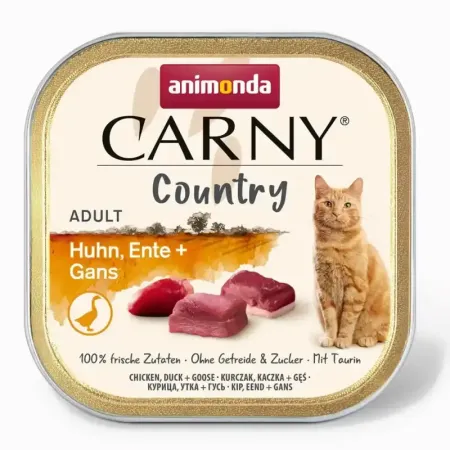 ANIMONDA Carny Cat Country kurczak, kaczka, gęś 100g